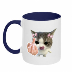 Кружки двухцветные 320ml - FATLINE