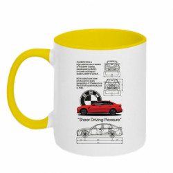 Кружка двухцветная 320ml BMW M3 Car