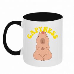 Кружка двоколірна 320ml Capyness - FATLINE Кружка двоколірна 320ml Capyness