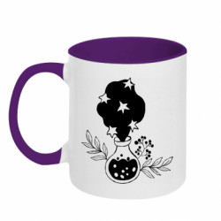 Кружка двухцветная 320ml Волшебный звездный магичный сосуд