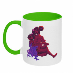 Кружки двоколірні 320ml - FATLINE