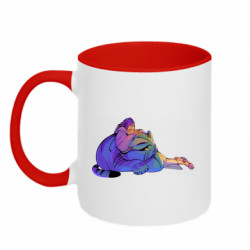 Кружки двоколірні 320ml - FATLINE