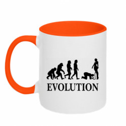 Кружки двухцветные 320ml - FATLINE