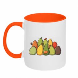 Кружки двухцветные 320ml - FATLINE