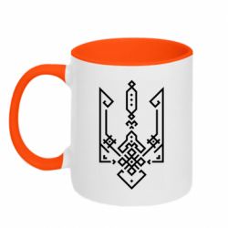Кружки двухцветные 320ml - FATLINE