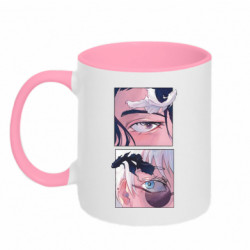 Кружка двухцветная 320ml Gozho and Geto