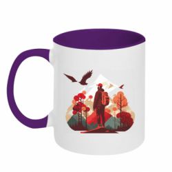 Кружки двоколірні 320ml - FATLINE