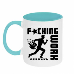 Кружки двухцветные 320ml - FATLINE