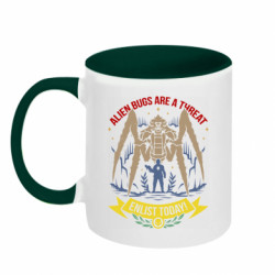 Кружки двухцветные 320ml - FATLINE