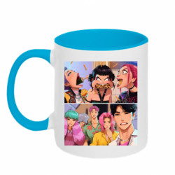 Кружки двухцветные 320ml - FATLINE