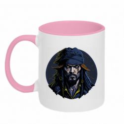 Кружка двоколірна 320ml Капітан Джек Горобець - FATLINE Кружка двоколірна 320ml Капітан Джек Горобець