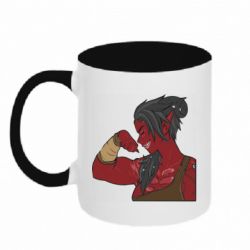 Кружки двухцветные 320ml - FATLINE