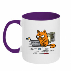 Кружки двухцветные 320ml - FATLINE