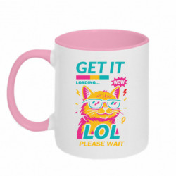 Кружки двухцветные 320ml - FATLINE