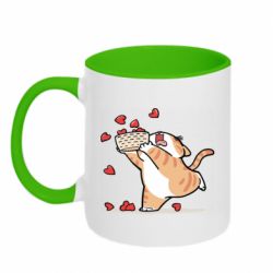 Кружки двухцветные 320ml - FATLINE