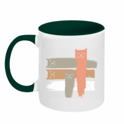 Кружки двоколірні 320ml - FATLINE