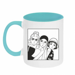 Кружки двоколірні 320ml - FATLINE