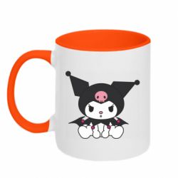 Кружка двоколірна 320ml Куромі. Сидить - FATLINE Кружка двоколірна 320ml Куромі. Сидить