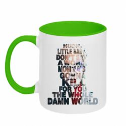 Кружка двухцветная 320ml Lady Gaga Harley Quinn - FATLINE Кружка двухцветная 320ml Lady Gaga Harley Quinn