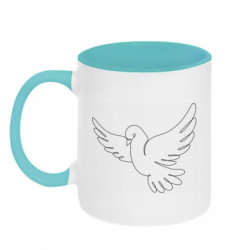 Кружки двухцветные 320ml - FATLINE