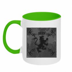 Кружки двоколірні 320ml - FATLINE