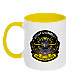 Кружки двухцветные 320ml - FATLINE