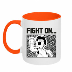 Кружки двухцветные 320ml - FATLINE