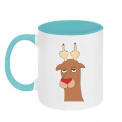 Кружки двоколірні 320ml - FATLINE