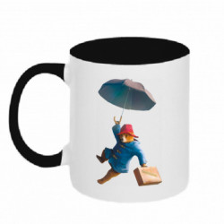 Кружка двухцветная 320ml Паддингтон