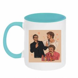 Кружки двухцветные 320ml - FATLINE