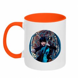 Кружка двоколірна 320ml Playing Wednesday - FATLINE Кружка двоколірна 320ml Playing Wednesday