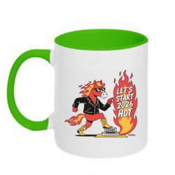 Кружки двоколірні 320ml - FATLINE