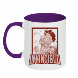 Кружка двухцветная 320ml Постер Неуязвимого