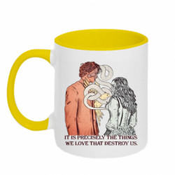 Кружки двухцветные 320ml - FATLINE