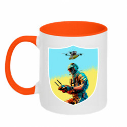 Кружки двухцветные 320ml - FATLINE