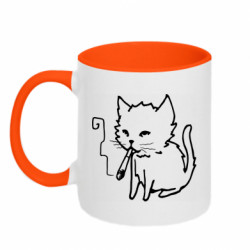 Кружки двухцветные 320ml - FATLINE