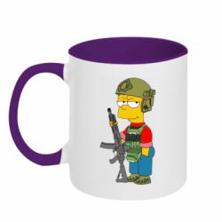 Кружки двухцветные 320ml - FATLINE