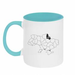 Кружки двоколірні 320ml - FATLINE