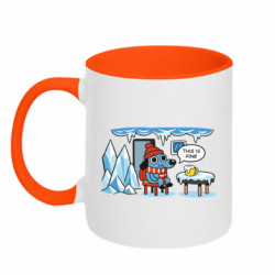 Кружки двухцветные 320ml - FATLINE