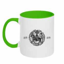 Кружки двоколірні 320ml - FATLINE