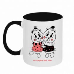 Кружки двухцветные 320ml - FATLINE