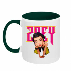 Кружка двухцветная 320ml Zoey! - FATLINE Кружка двухцветная 320ml Zoey!