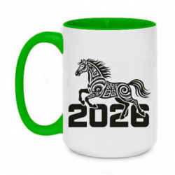 Кружки двоколірні 420ml