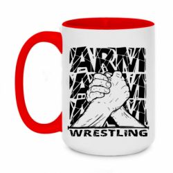 Кружки двухцветные 420ml