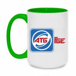 Кружки двухцветные 420ml