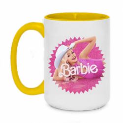 Кружка двухцветная 420ml Барби Марго Робби - FATLINE Кружка двухцветная 420ml Барби Марго Робби