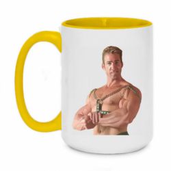 Кружки двухцветные 420ml