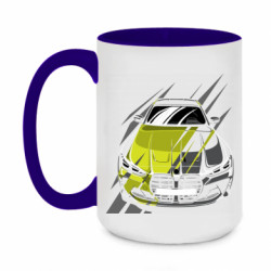 Кружки двухцветные 420ml