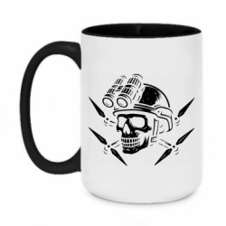 Кружки двоколірні 420ml