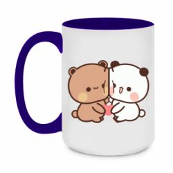 Кружки двоколірні 420ml